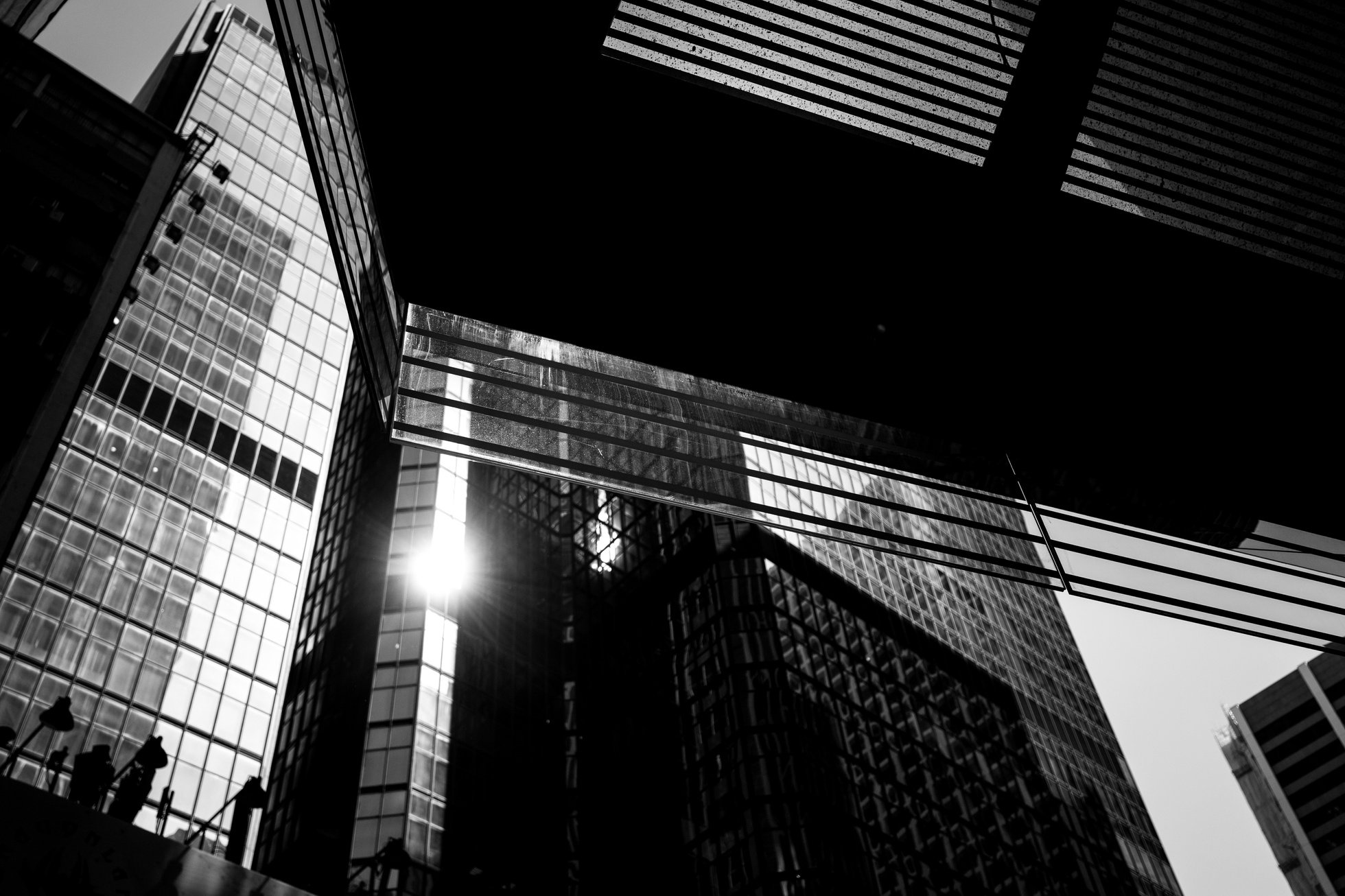 Modern Architecture Black and White